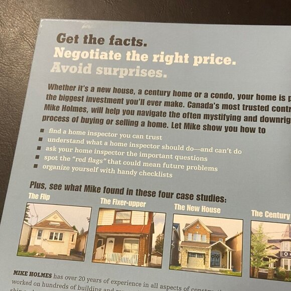 ⭐4 FOR $20⭐ The Holmes Inspection by Mike Holmes - Picture 3 of 4